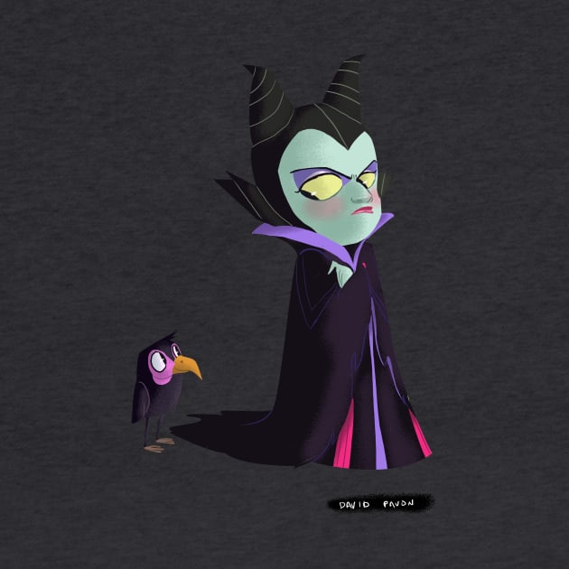 Little Maleficent by davidpavon